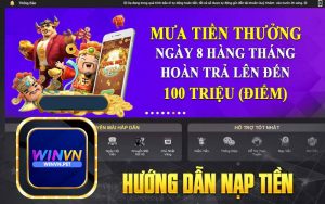 Hướng dẫn nạp tiền winvn 